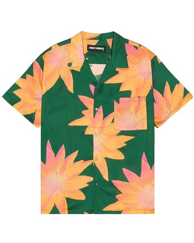 DOUBLE RAINBOUU Short Sleeve Hawaiian Shirt - マルチカラー