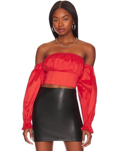 Lovers + Friends Fraya Top - Red