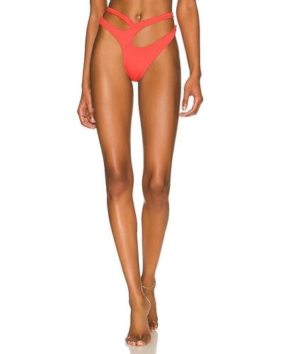 Indah Cora Cutaway Bikini Bottom - Multicolor