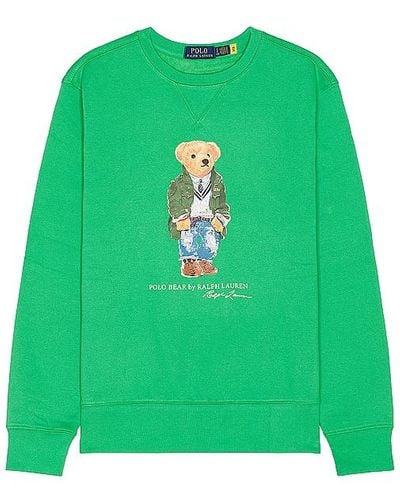 Polo Ralph Lauren Bears Jumper - Green