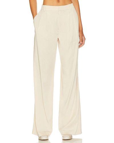 LPA Franca Low Rise Relaxed Trouser - Natural