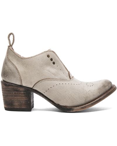 Freebird by Steven Sadie Leather Boots - Gray