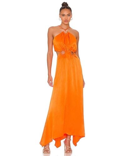 Elliatt Visitant Maxi Dress - Orange