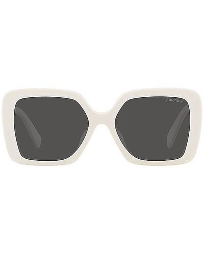 Miu Miu Gafas de sol - Blanco