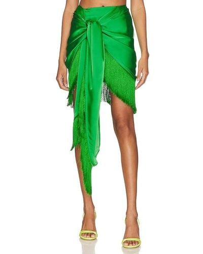 L'academie Stevie Mini Skirt - Green