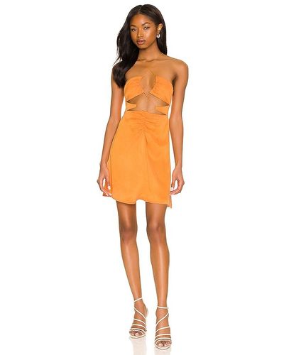 For Love & Lemons X Revolve Mallory Mini Dress - Orange