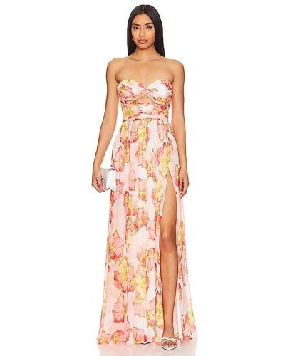 Katie May Adele Gown - Multicolour