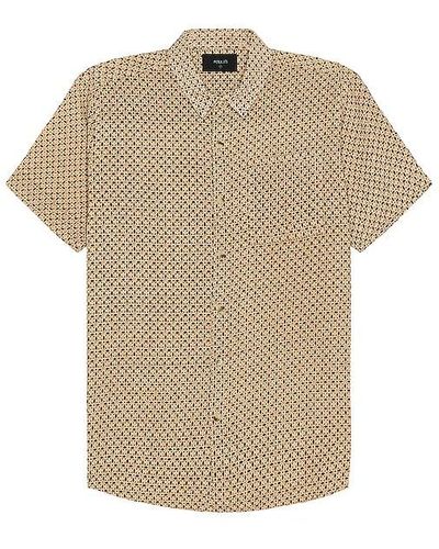 Rolla's Bon Pattern Shirt - Natural