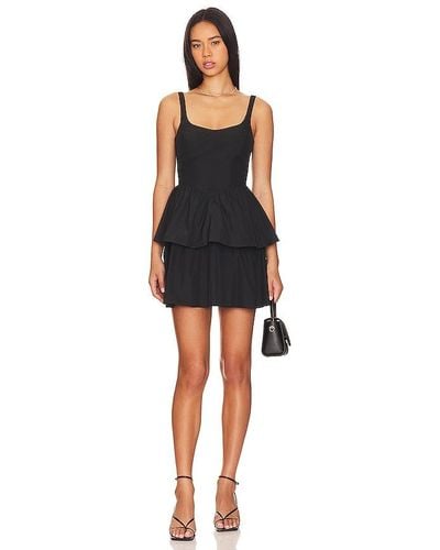 Amanda Uprichard Kellyn Mini Dress - Black