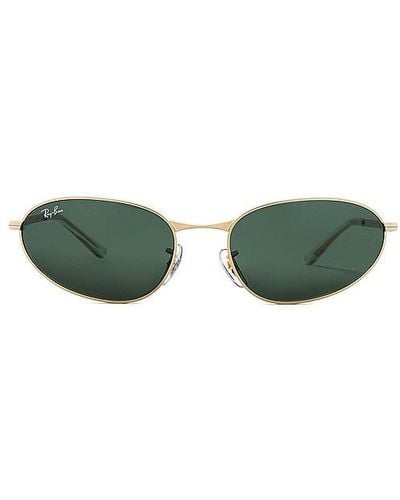 Ray-Ban Oval Sunglasses - Green