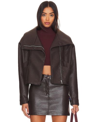 Mother The Count Chocula Jacket - Brown