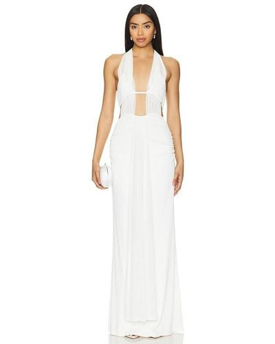 Nbd Ilta Maxi Dress - White