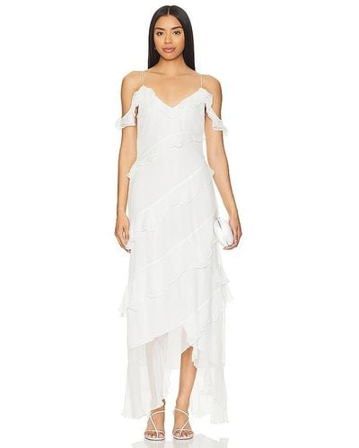 House of Harlow 1960 ROBE MAXI MAXIME - Blanc