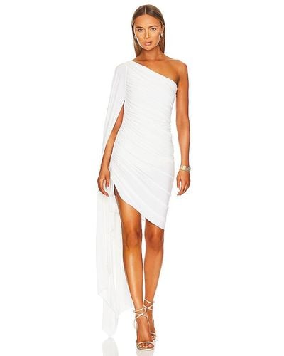 Norma Kamali Diana Mini Dress - White