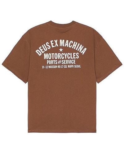 Deus Ex Machina Camiseta - Marrón