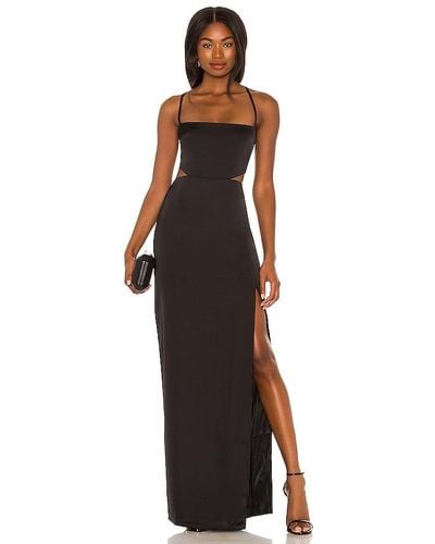 Nookie Stella Cut Out Gown - Black