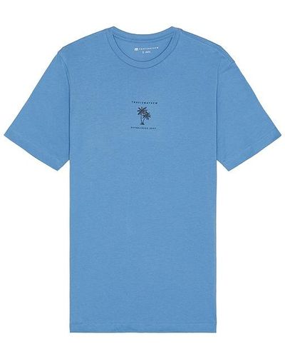 Travis Mathew Camiseta pacific getaway - Azul