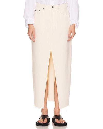 Rag & Bone Avery Maxi Skirt - White