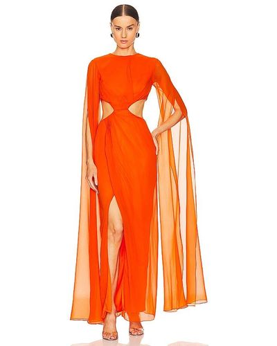 Yaura Reni Dress - Orange