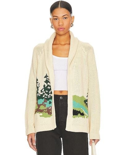 The Great The Camp Lodge Cardigan - Green