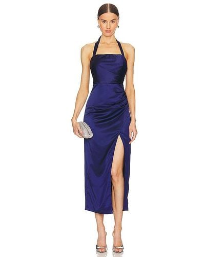 Bardot Lorelai Midi Dress - Blue