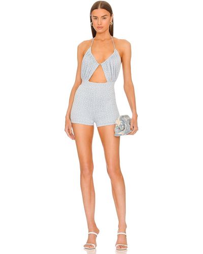 Michael Costello X Revolve Sadie Romper - ホワイト