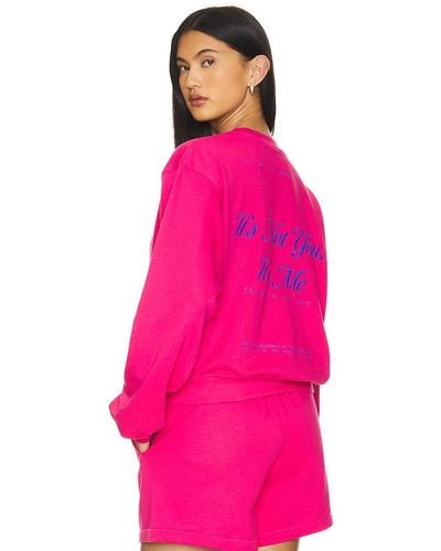 The Mayfair Group RUNDHALSSHIRT IT'S NOT YOU, IT'S ME - Pink
