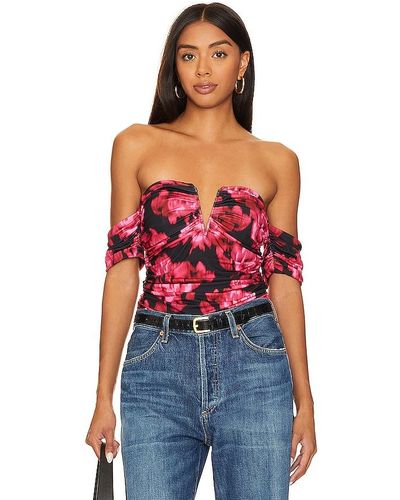 Cami NYC Louis Bodysuit - Red