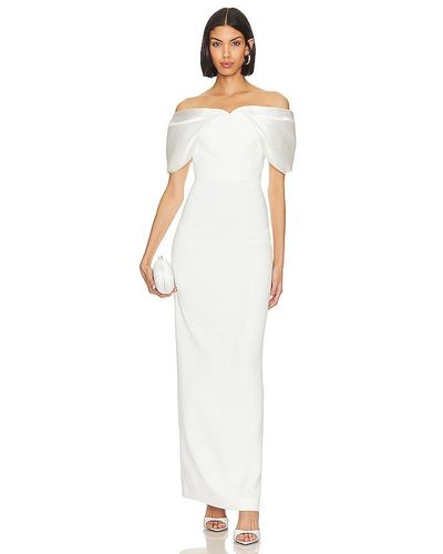 Solace London Dakota Maxi Dress - White