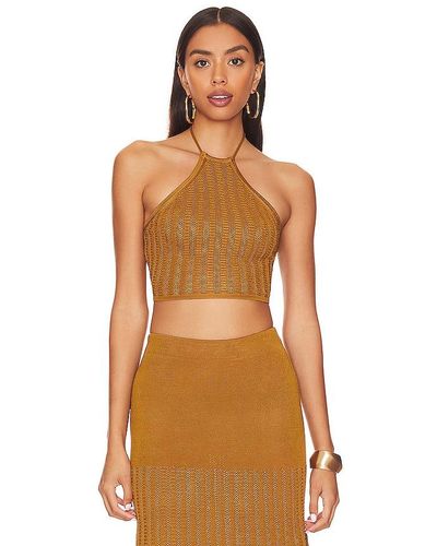 Significant Other Hania Top - Brown
