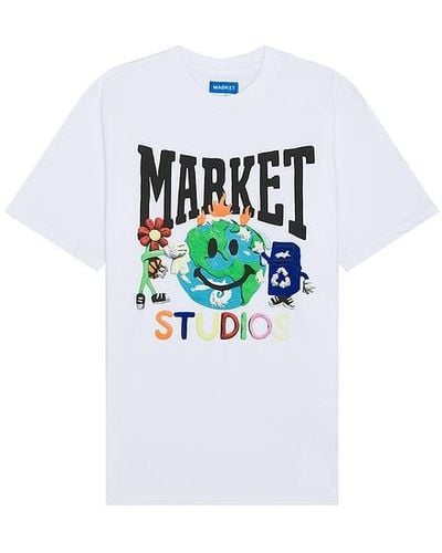 Market Smiley Studios T-shirt - White
