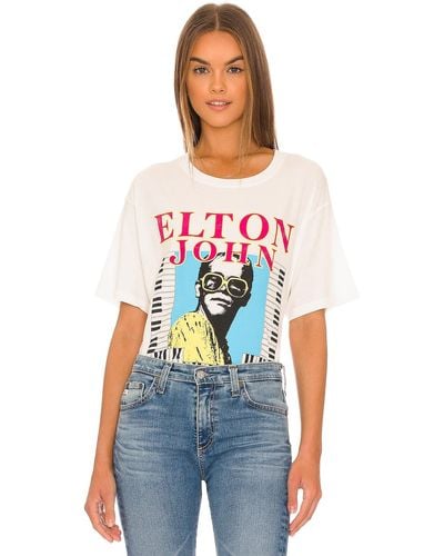 Daydreamer Elton John Concert Tシャツ - ホワイト