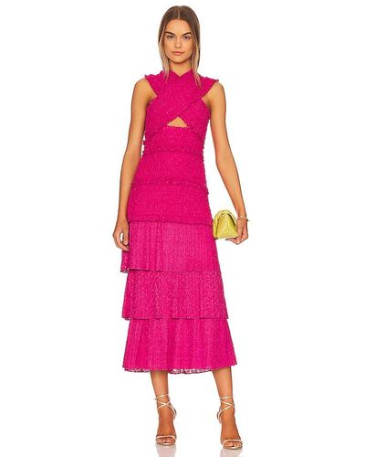 Saylor Lin Dress - Pink