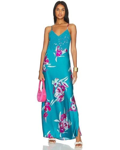 Free People Forever Yours Maxi - Blue