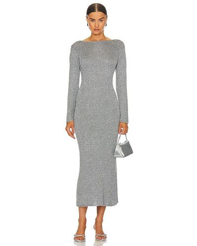 Bec & Bridge Bec + Bridge Sadie Sequin Knit Dress - Grey