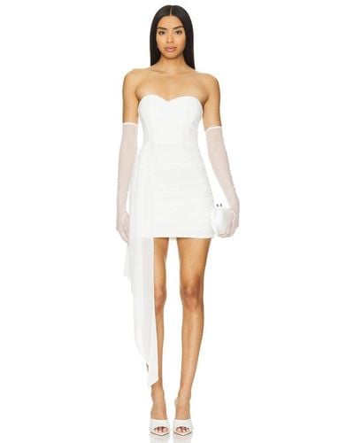 superdown Alivia Mini Dress - White