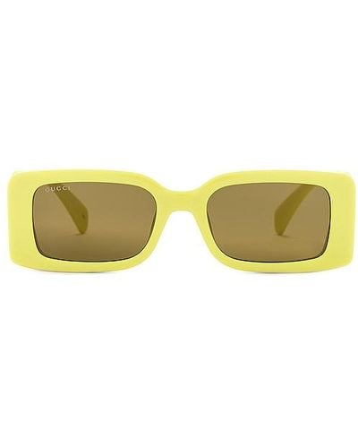 Gucci SONNENBRILLE - Gelb