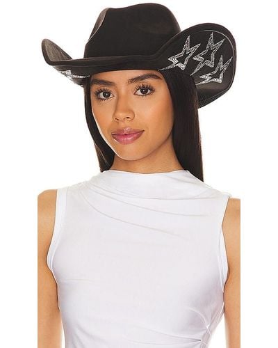 8 Other Reasons Star Cowboy Hat - Black