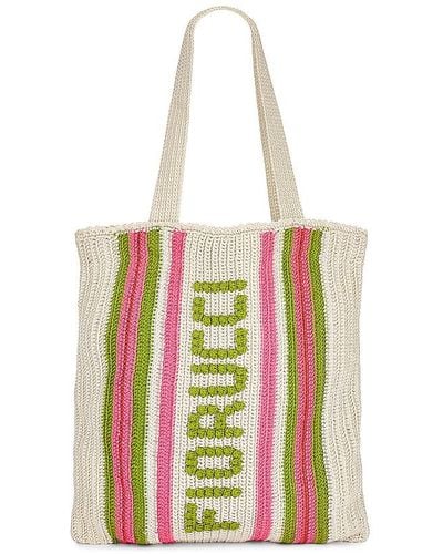 Fiorucci Crochet Tote Bag - White