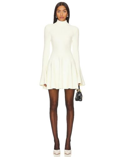 Ronny Kobo Wynne Knit Dress - White