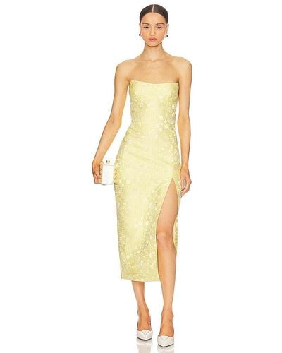 Amanda Uprichard Ivy Dress - Yellow