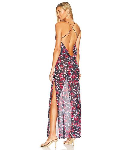 lovewave The Rika Maxi Dress - Red