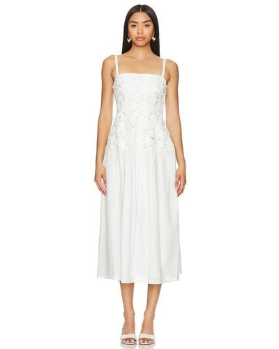 Jonathan Simkhai Veronica Midi Dress - White