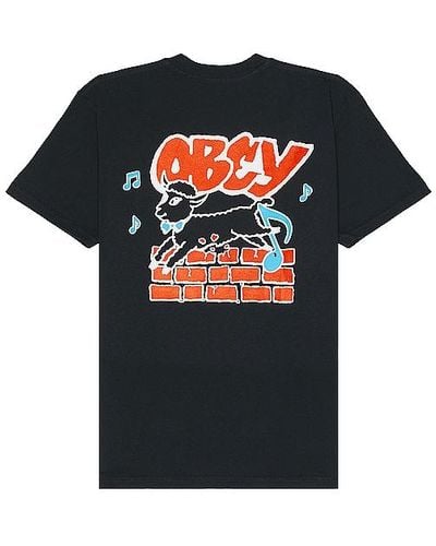 Obey Out Of Step Tee - Black