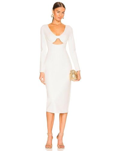 Nbd Gracen Midi Dress - White