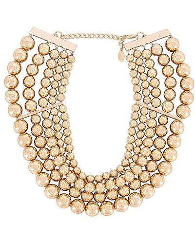 8 Other Reasons Amber Necklace - Metallic
