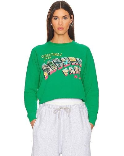 Daydreamer Bruce Springsteen Asbury Park Vintage Sweatshirt - Green