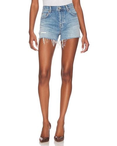 GRLFRND SHORTS HAYDEN - Blau