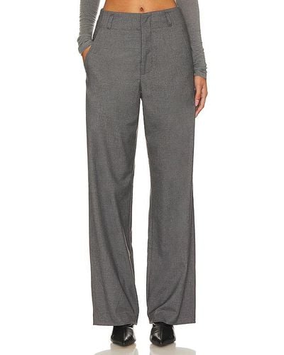 Line & Dot Bobbie Pants - Gray