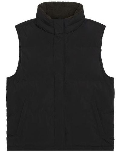 Saturdays NYC Adachi Puffer Vest - Black